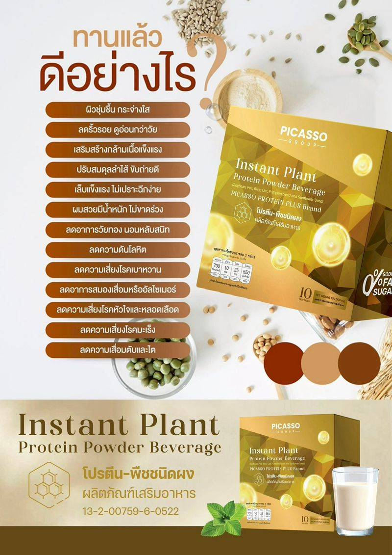 Plant Proteins โปรตีนสกัดจากพืช Plant Proteins โปรตีนสกัดจากพืช